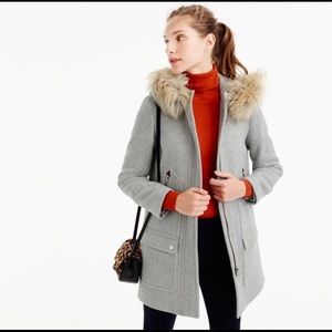 Chateau parka in Italian stadium-cloth wool